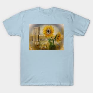 Sunflowers "Toward the Sunshine" T-Shirt